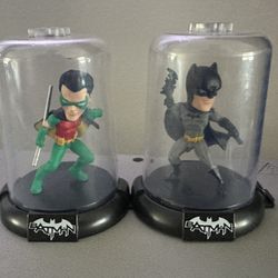 Batman and Robin collectible miniature figures 