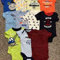 6-9 Month Boys Onesies