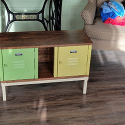 Vintage Locker Entry Bench / Coffee Table