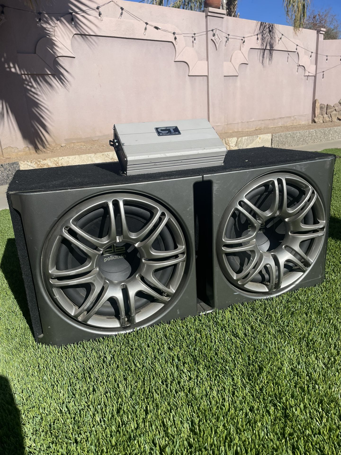 Polk Audio DB “12 Subs & 700watt Amp