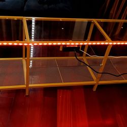 Gold Tv stand