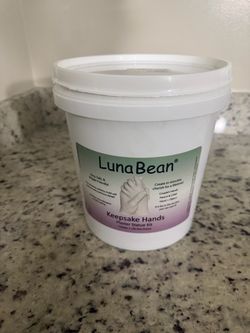 Luna Bean Keepsake Hands Plaster Statue Kit
