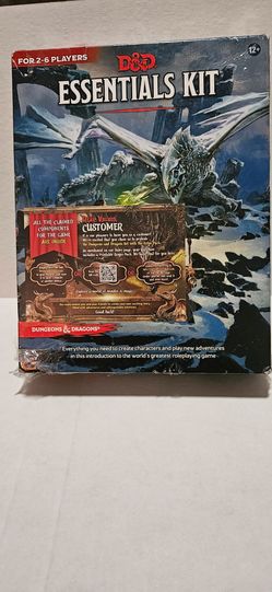 D&D Dungeons & Dragons Essentials Kit tabletop