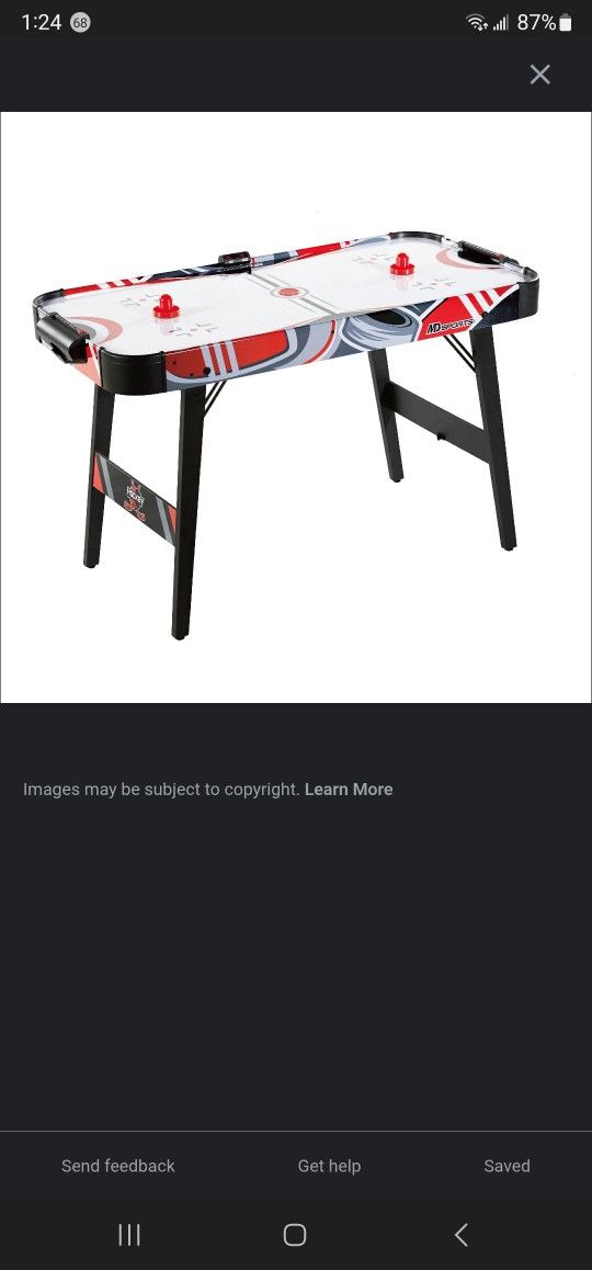 MD Sports 48inch Air Powered Hockey Table Still In Box Never Opened