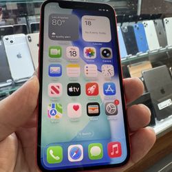 Unlocked iPhone 12 Mini Desbloqueado - red 