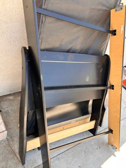 Twin bed frame and base