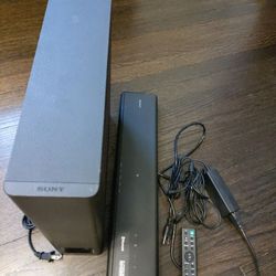 Sony Mini Bluetooth Soundbar With Wireles Woofer  MT-300