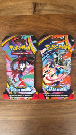 SEALED Pokémon Chaos Rising Booster Pack