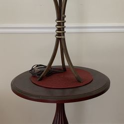 Lamp Stand Table and Lamp light