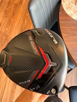 Cobra DS-ADAPT MAX-D Driver 12° Stiff RH Denali Black + Headcover & Adjuster