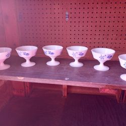 Vintage Milk Cups
