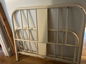 Full size metal bed frame