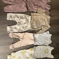 Newborn baby girl clothes 25 pieces $30
