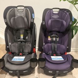 Graco SlimFit3 LX 3-in-1 Slim Car Seat, Rear Facing, Forward Facing to Highback Booster Car Seat