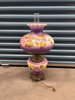 Vintage Hurricane Lamp