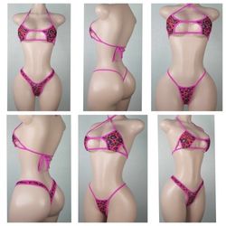 Beautiful Custom Designed Exotic Dancewear Bikini 