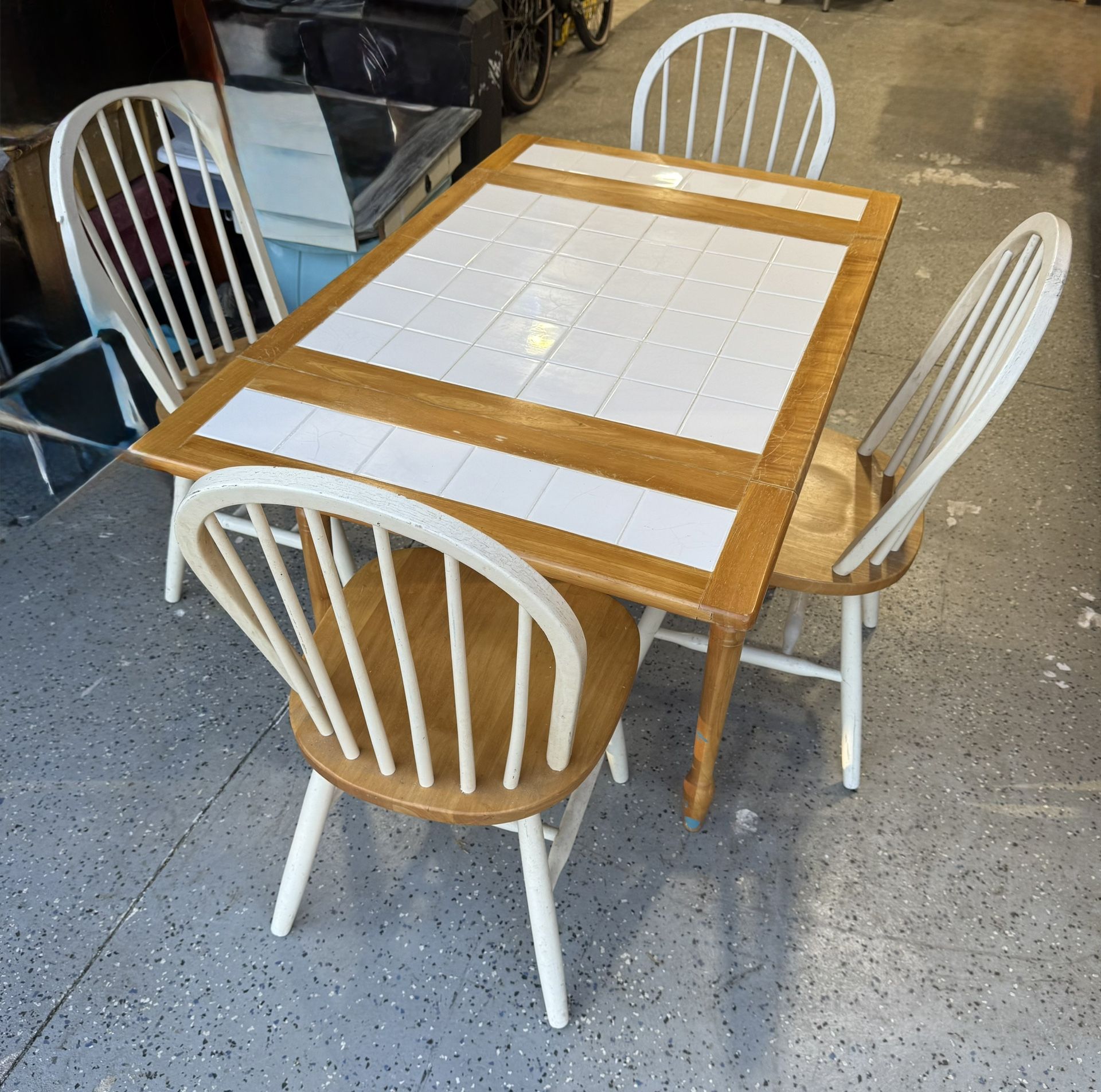Dining Room With Four Chairs