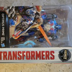 Transformers The Last Knight Optimus Prime  Premier Edition 