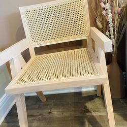 **Cane Wood Chairs!! 100% Wood And cane!!