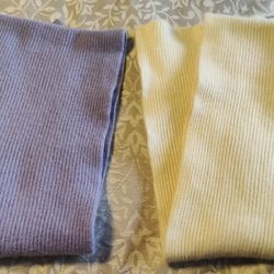 2 cashmere scarves