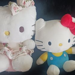 Hello Kitty Plushies 