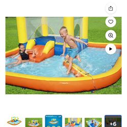Brincolín De Agua Para Niños De 2   a 12 Años Nuevo 