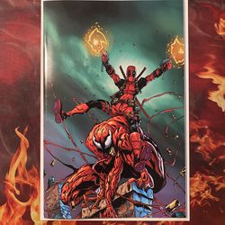 2023 Deadpool #5 (SDCC Exclusive Carnage Virgin Variant Cover) 