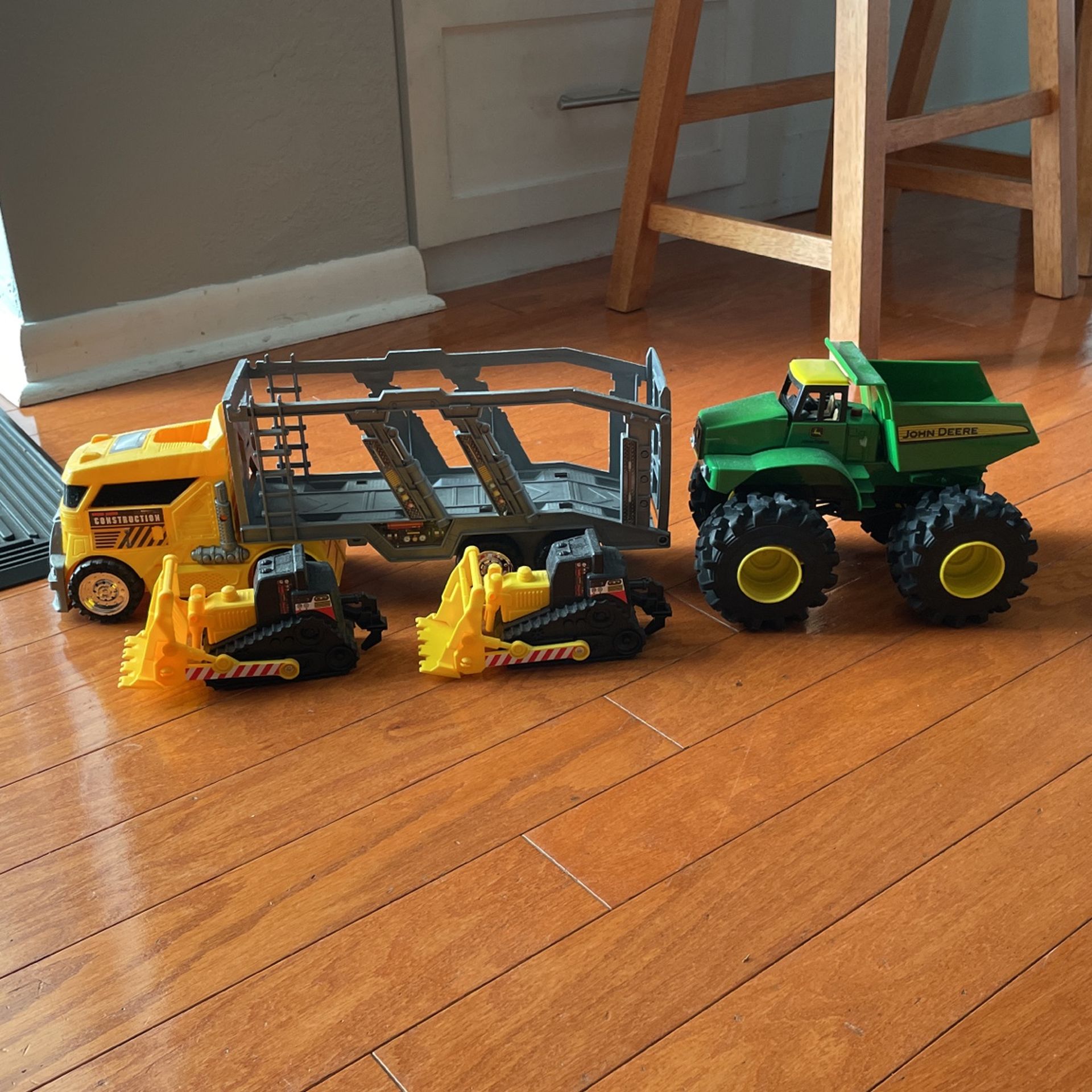 John Deere Truck, Tonka Fire Truck, Construction Trucks