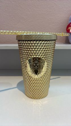 Gold Starbucks Cup