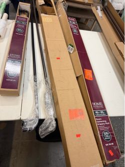 Drapery rods/5x$30/ Different sizes