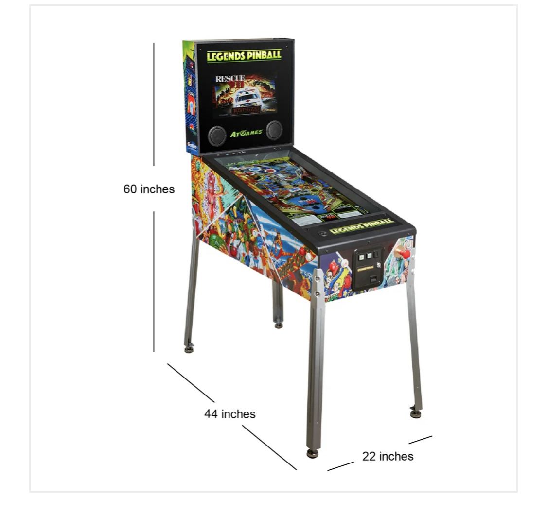 Atgames Legend Digital HD Pinball Arcade