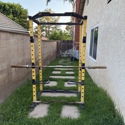 4 Post Weight Rack with bars