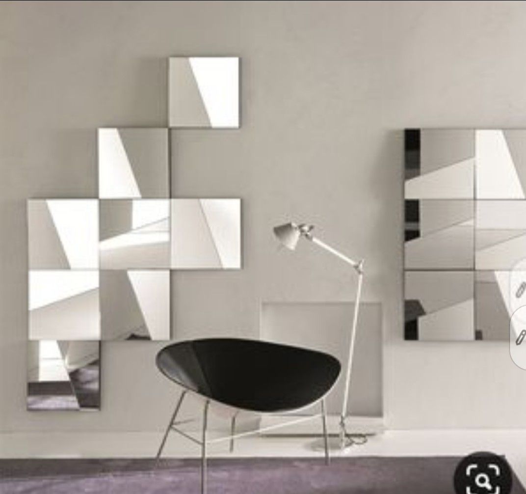 Mirror squares qty. 20 12" x12" , straight flush mount edges, DIY ESPEJOS