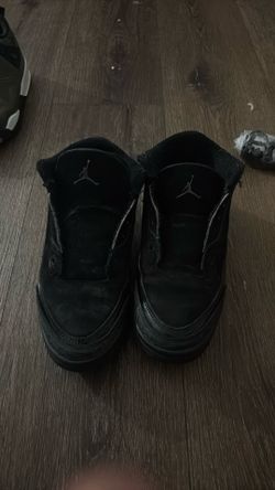 Jordan 3 retro black cat  size 3y