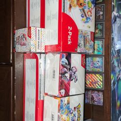 Pokémon Prismatic Evolutions Etbs  And Booster Bundles, 151 Booster Bundles, Surging Sparks Booster Box, Destined Rivals Booster Box