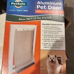 PetSafe Aluminum Pet Door for medium-sized pets (1-40 lbs)