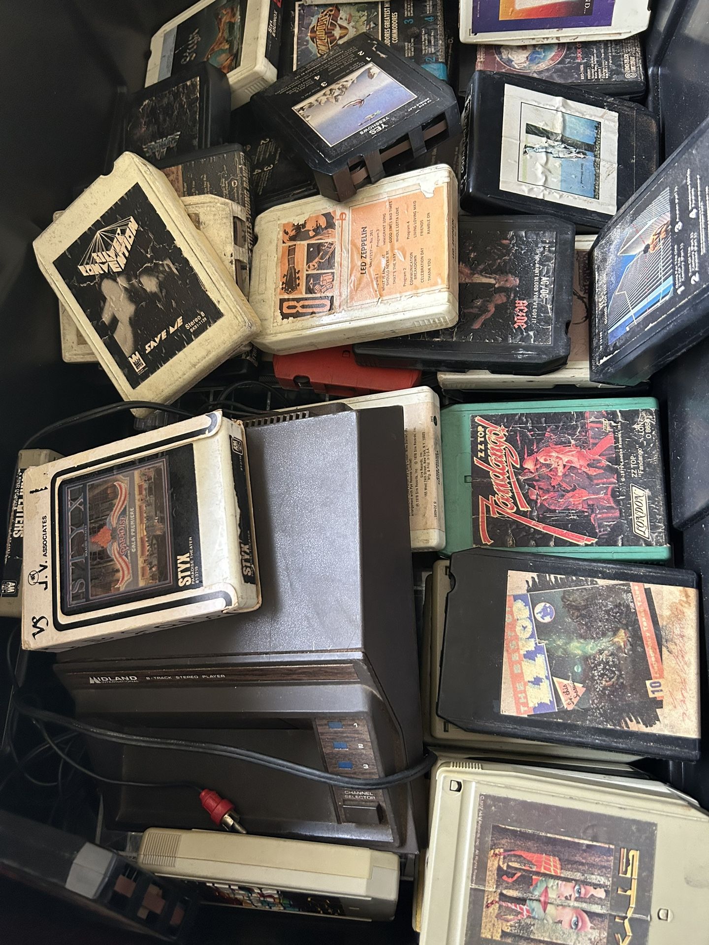 8track System And Tapes