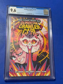 Dungeon Crawler Carl #0 CGC 9.6  1ST APPEARANCE 1 FCBD FREE COMIC BOOK DAY 2026