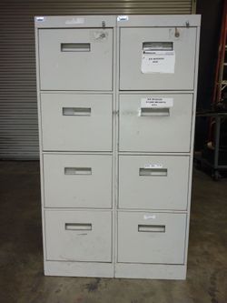 4 Drawer Letter File Cabinets $25 ea.