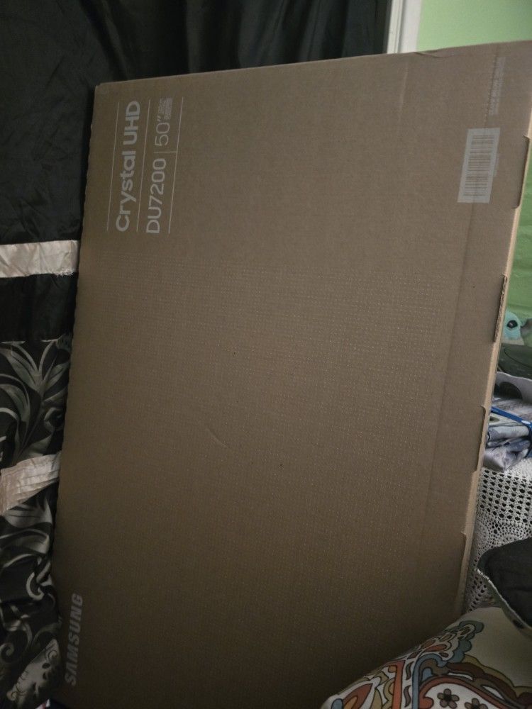 New 50in Crystal UHD TV