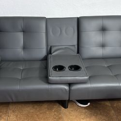Two Gray Couch 
