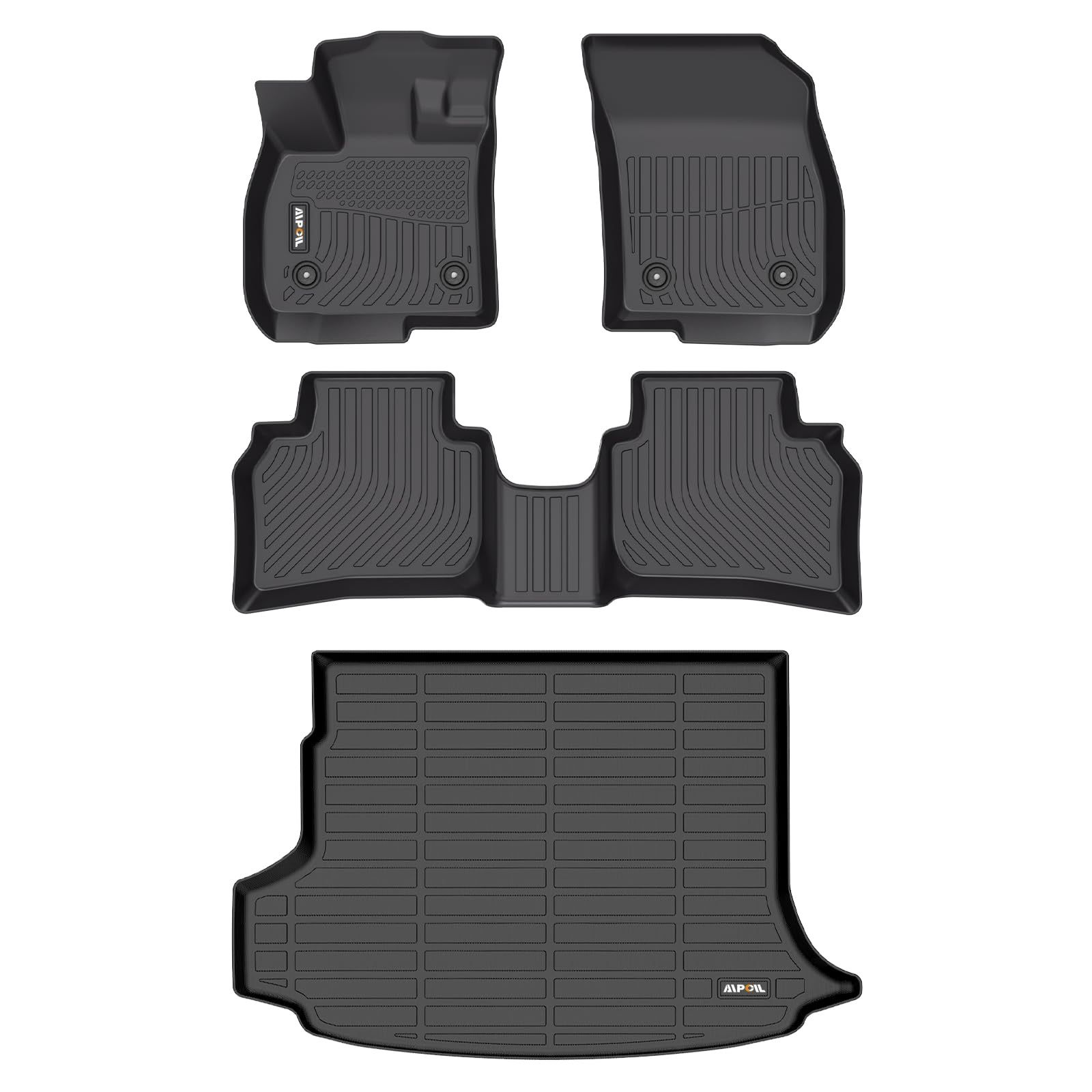 AIPOIL® Floor Mats & Cargo Liner Set for 2021-2024 2025 Buick Envision All Weather Protection TPE Anti-Slip Automotive Full Set Custom Car Mats Access
