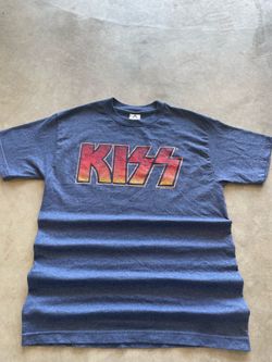 2003 Kiss Rock band Catalog AAA Medium blue tee