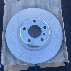 BMW Slotted Rear Brake Disc Rotor