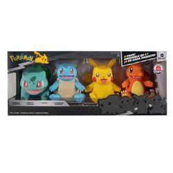 NWT Pokémon Vinyl 8" Figure 4-Pack