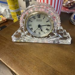 Crystal Legends Mantle Clock 