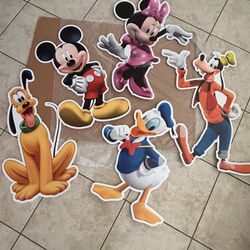 Mickey Mouse  Backdrops Cardboards 