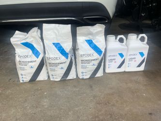 Epodex microcement mix for walls and tile