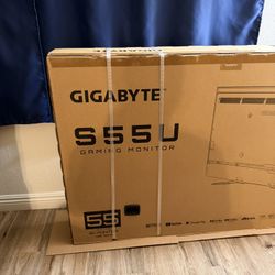 Gigabyte S55U  - 55” 4k Monitor 