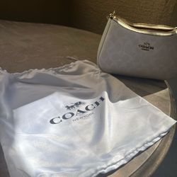 White Coach Teri Bag